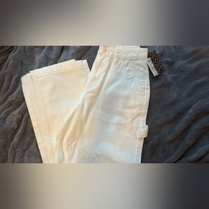 Vans White Cargo Pants